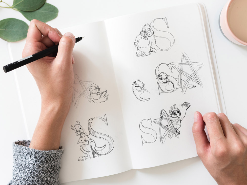 Mascot Sketches (Character design)