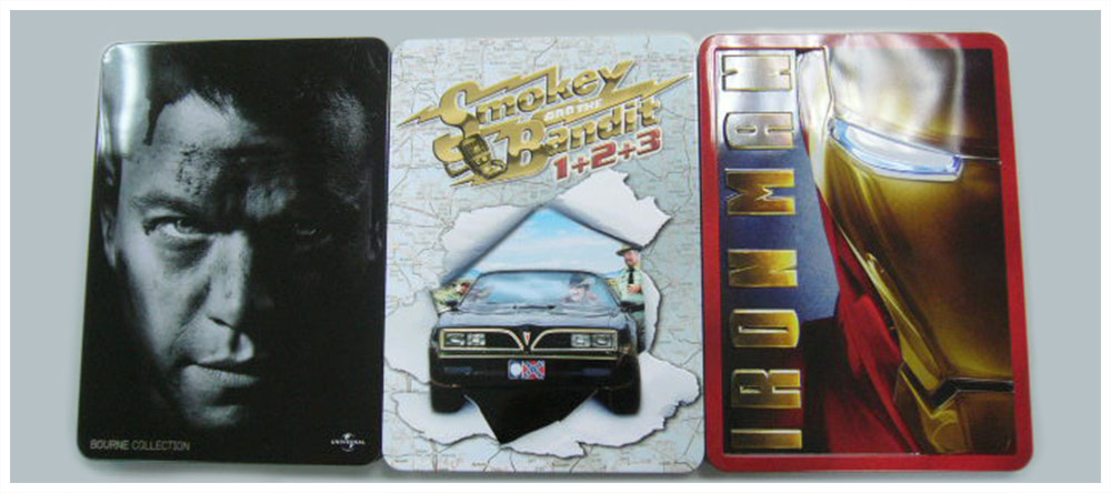 EzyDVD Collector's Tins - Embossed Tins
